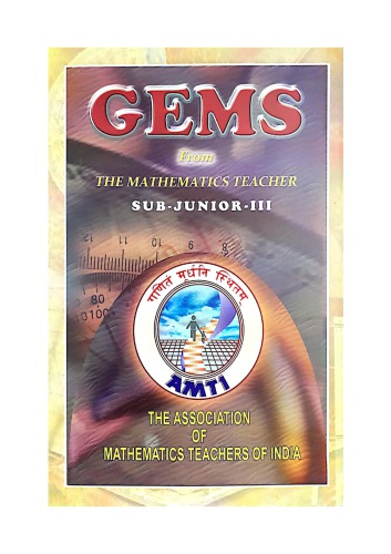 Amti Gems Sub Junior Level 3 Middle School Classes From The Mathematics Teacher Nsejs Rmo Inmo Imo Olympiad Foundation Association Of Mathematics Teachers Chennai India