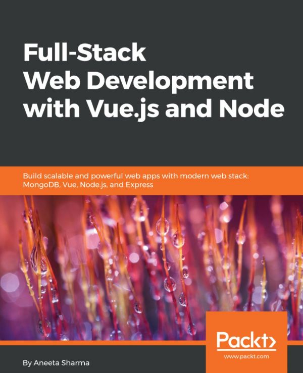 Fullstack Web Development With Vuejs And Node Build Scalable And Powerful Web Apps With Modern Web Stack Mongodb Vue Nodejs And Express Aneeta Sharma