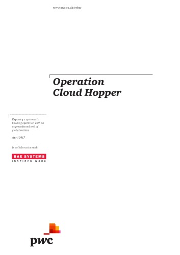 Operation Cloud Hopper Coll