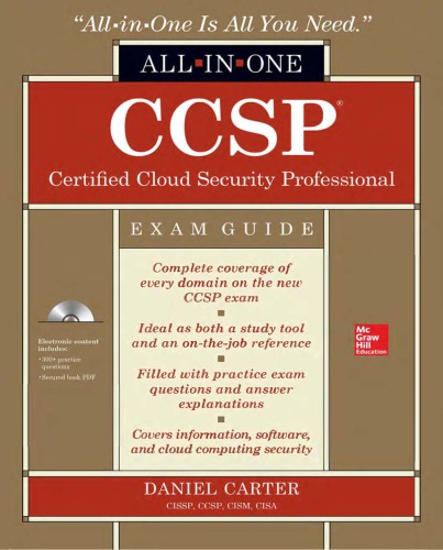 Ccsp Certified Cloud Security Professional Allinone Exam Guide Ebook Daniel Carter