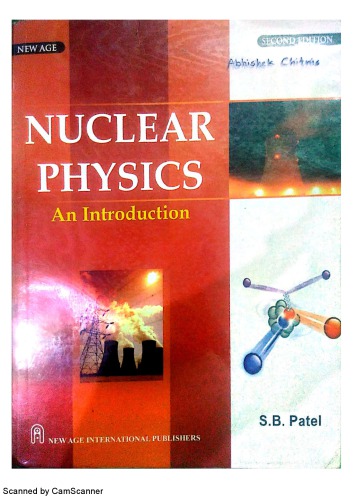 Nuclear Physics An Introduction 2nd S B Patel