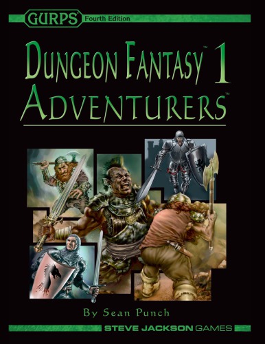 Gurps 4th Edition Dungeon Fantasy 1 Adventurers Sean Punch