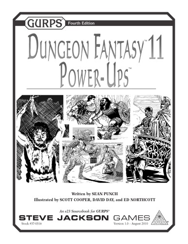 Gurps 4th Edition Dungeon Fantasy 11 Powerups Sean Punch