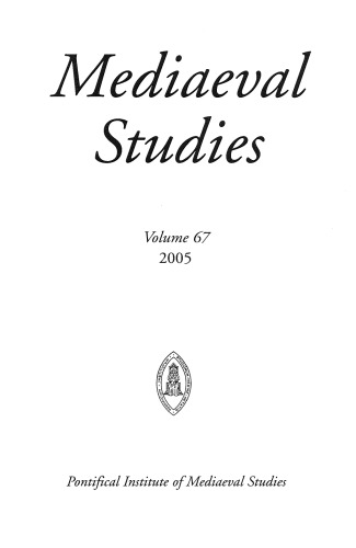 Mediaeval Studies Coll