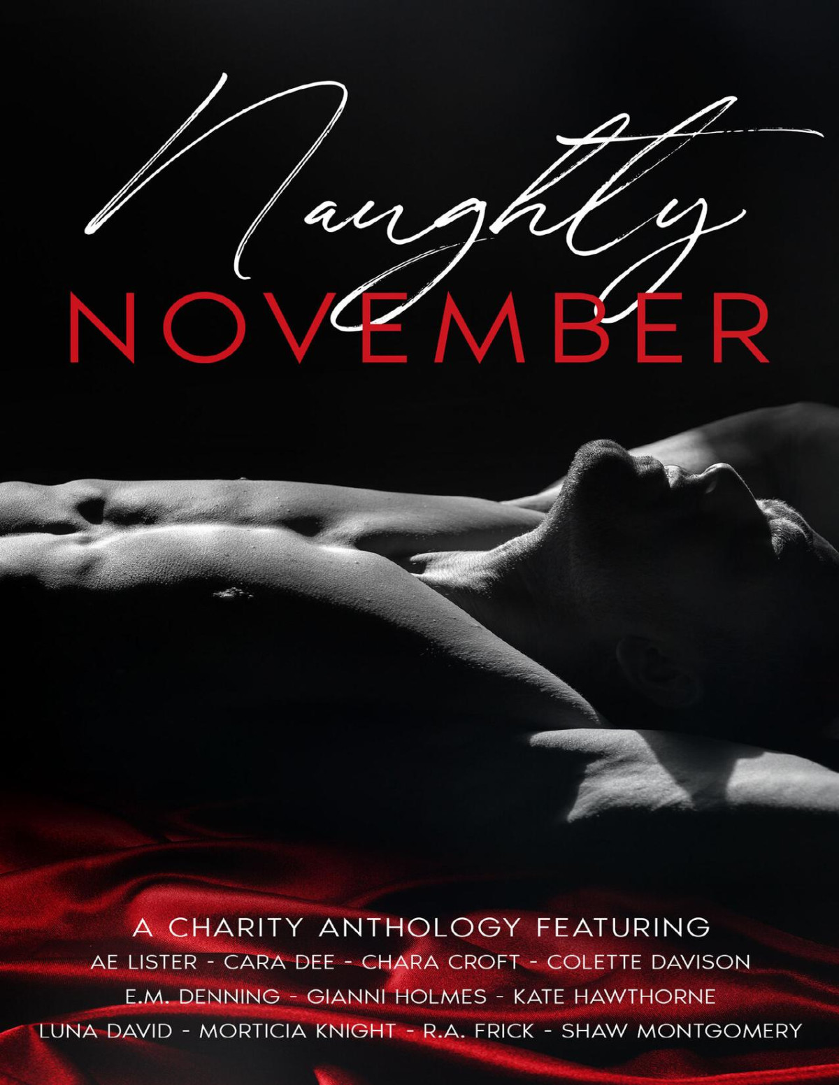 Naughty November A Charity Anthology Cara Dee Kate Hawthorne E M Denning Colette Davison Ae Lister Morticia Knight Luna David R A Frick Shaw Montgomery Chara Croft