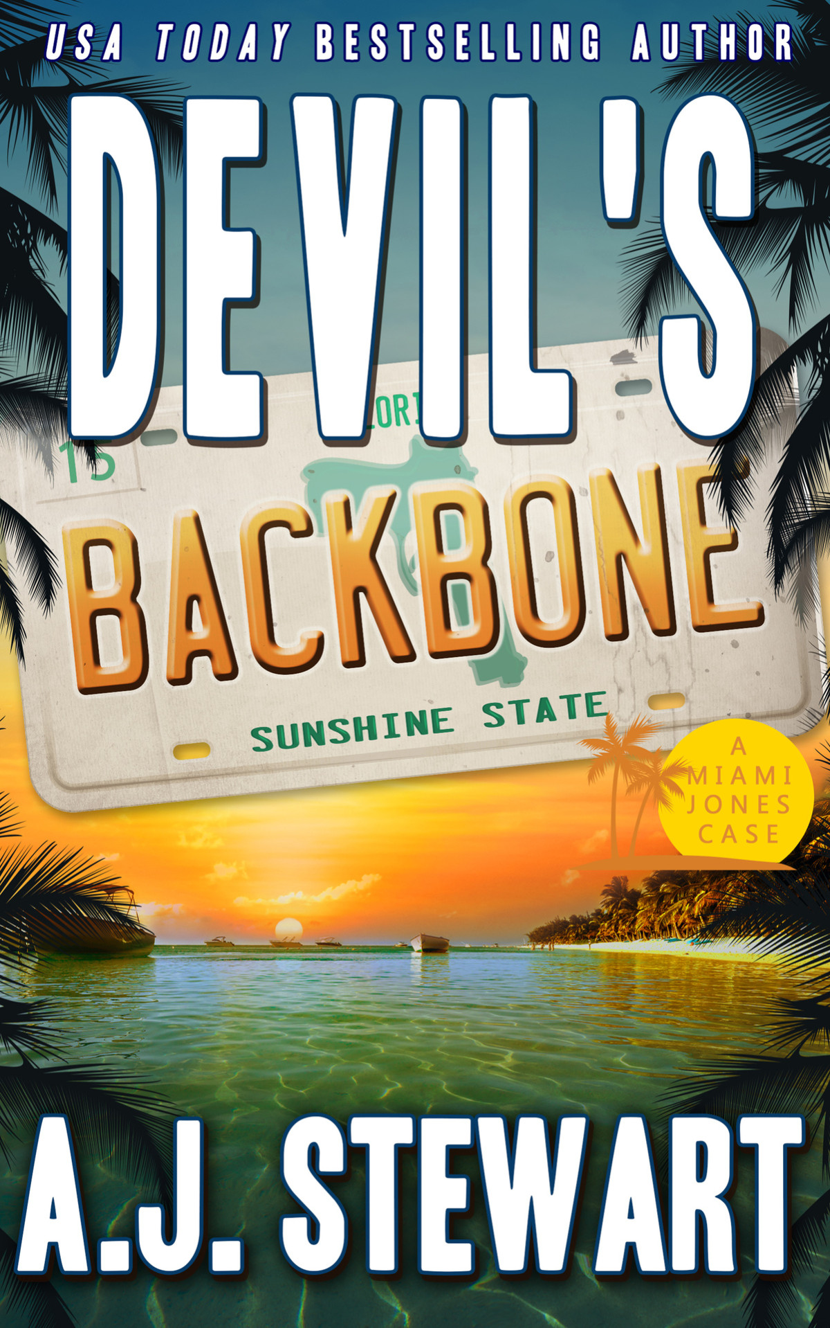 Devils Backbone Miami Jones Private Investigator Mystery Book 15 Stewart