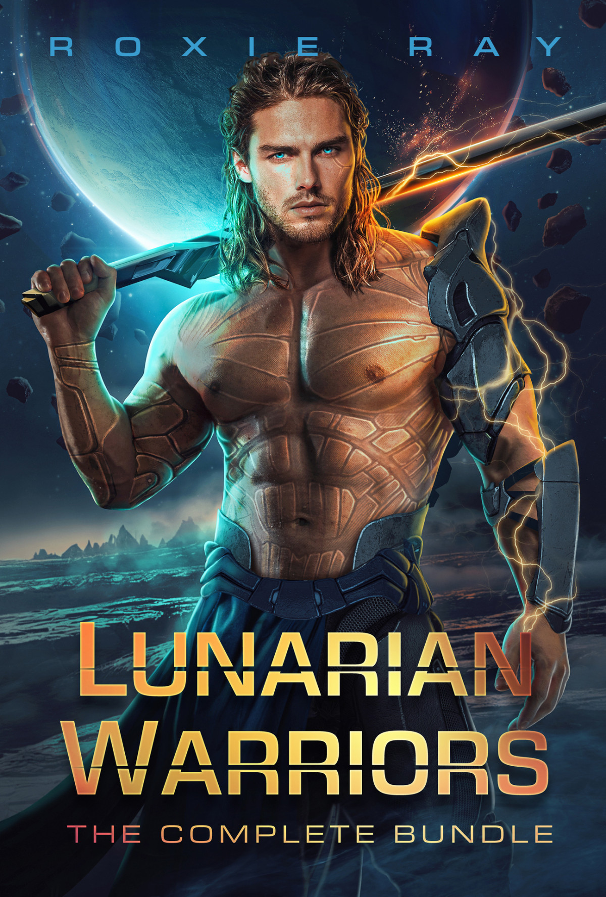 Lunarian Warriors The Scifi Alien Romance Complete Series Roxie Ray