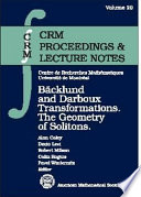 Bcklund And Darboux Transformations 2001th Edition A A Coley