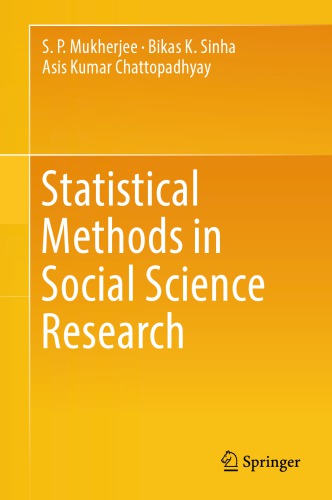 Statistical Methods In Social Science Research S P Mukherjee