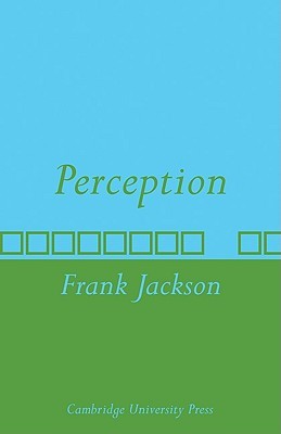 Perception A Representative Theory Paperback Frank Jackson