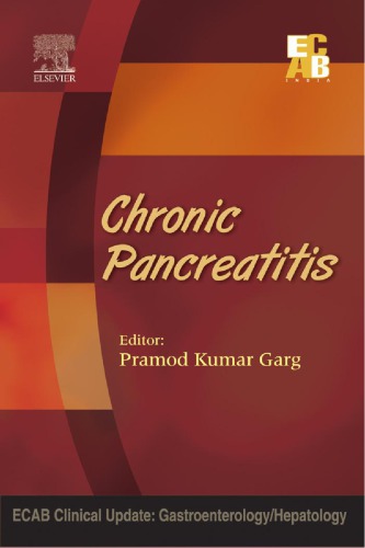 Chronic Pancreatitis Augustine Philip Gar Pramod Kumar