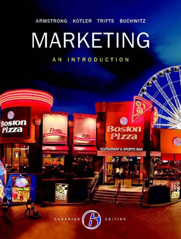 Marketing An Introduction 6th Canadian Gary Armstrong Philip T Kotler