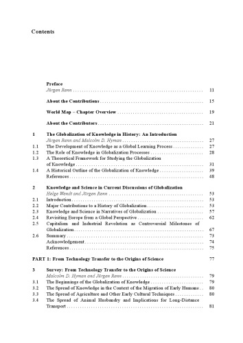 The Globalization Of Knowledge In History Jürgen Renn