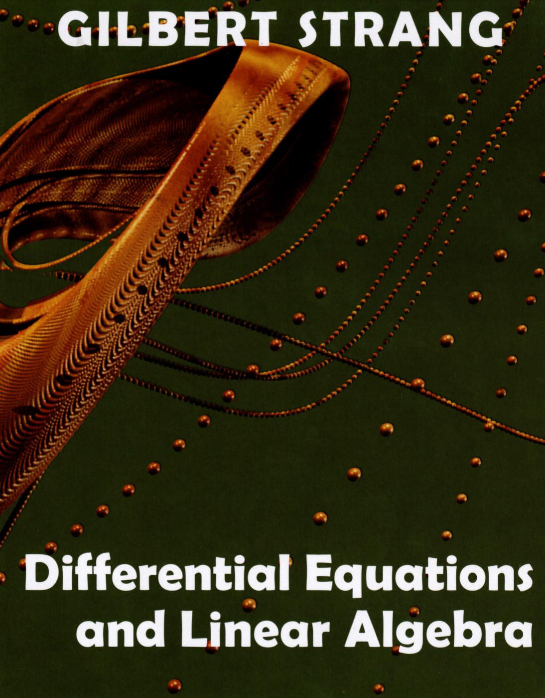 Differential Equations And Linear Algebra Gilbert Strang