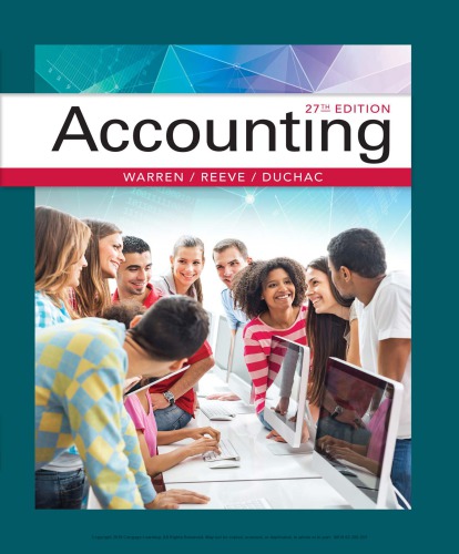 Accounting 27th Carl Warren James M Reeve Jonathan Duchac