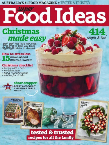 Super Food Ideas December 2015 Rebecca Cox