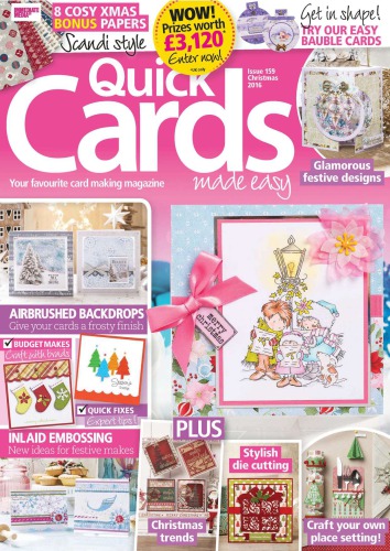 Quick Cards Made Easy 2016christmas Hayley Rowe
