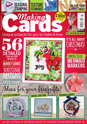 Making Cards Christmas 2017 Sally Jarvis