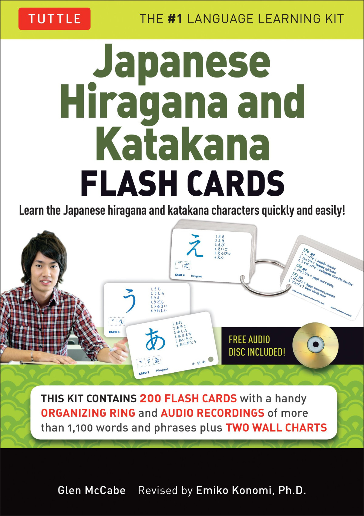 Japanese Hiragana And Katakana Flash Cards Kit Learn The Two Japanese Alphabets Quickly Easily With This Japanese Flash Cards Kit Glen Mccabe
