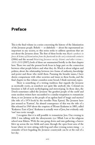 Islamisation And Its Opponents In Java A Political Social Cultural And Religious History C 1930 To Present Mc Ricklefs