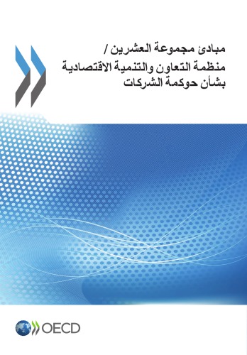 G20oecd Principles Of Corporate Governance Turkish Version Coll