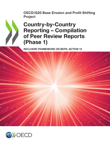 Countrybycountry Reporting Compilation Of Peer Review Reports Phase 1 Inclusive Framework On Beps Action 13 Coll