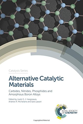 Alternative Catalytic Materials Carbides Nitrides Phosphides And Amorphous Boron Alloys Justin S J Hargreaves