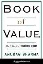 Book Of Value The Fine Art Of Investing Wisely Columbia Business School Publishing Sharma