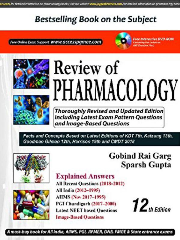 Review Of Pharmacology Pgmee 12th Edition Gobind Rai Garg