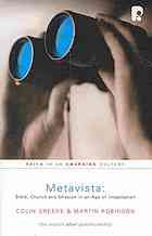 Metavista Bible Church And Mission In An Age Of Imagination Greene