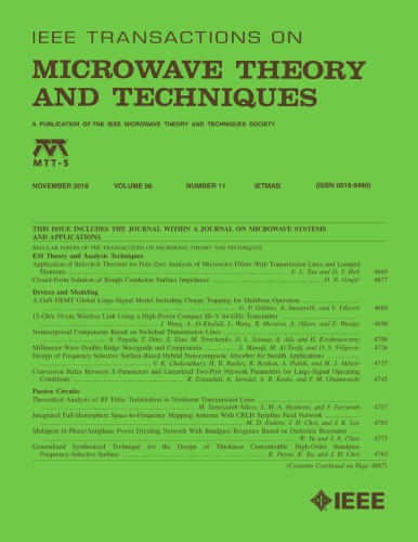 Ieee Mttv066i11 201811 11th Edition Fantomasping