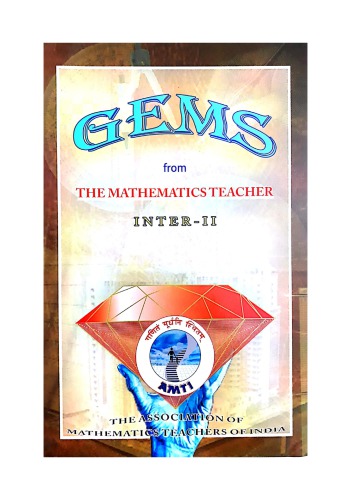 Amti Gems Inter Ii From The Mathematics Teacher Ramanujan Contest Edited By V Seshan For Rmo Inmo Imo India V Seshan Amti Chennai