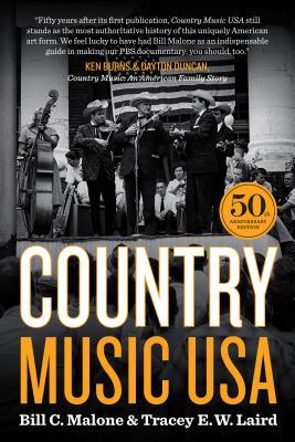 Country Music Usa 50th Anniversary Edition Hardcover Bill C Malone