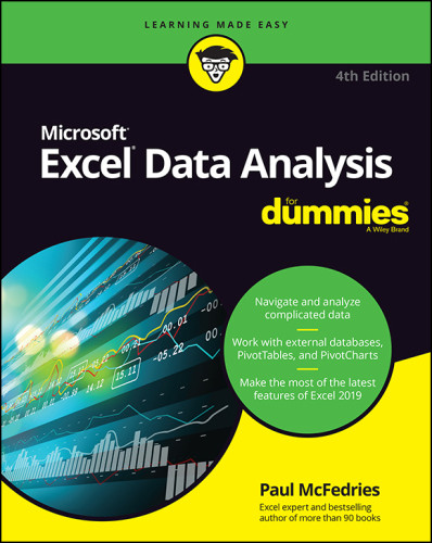 Excel Data Analysis For Dummies 4th Edition Paul Mcfedries