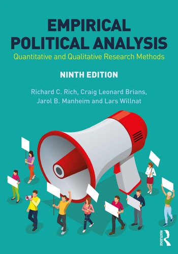Empirical Political Analysis Quantitative And Qualitative Research Methods 9th Richard C Rich