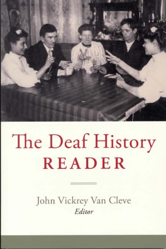 The Deaf History Reader John Vickrey Van Cleve
