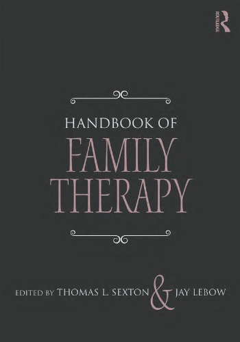 Handbook Of Family Therapy 2nd Thomas L Sexton Editor Jay Lebow Editor