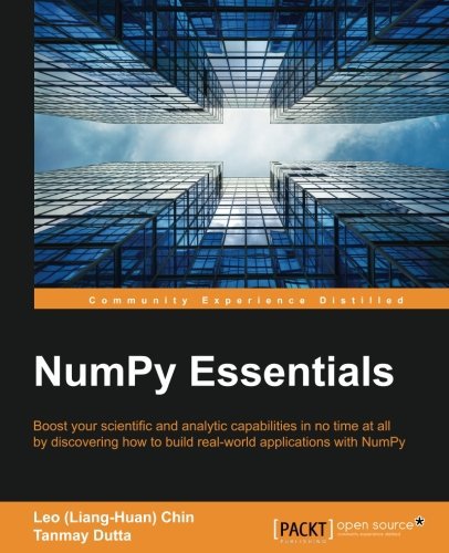 Numpy Essentials Lianghua Chin Tanmay Datta Chin Lianghua Datta