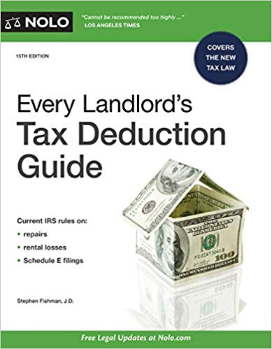 Every Landlords Tax Deduction Guide 15th Edition Stephen Fishman Jd