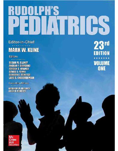 Rudolphs Pediatrics 23th Edition Mark W Kline Susan M Blaney