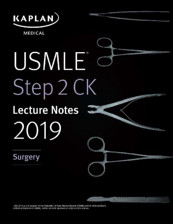 Usmle Step 2 Ck Lecture Notes 2019 Surgery 2019th Edition Carlos Pestana