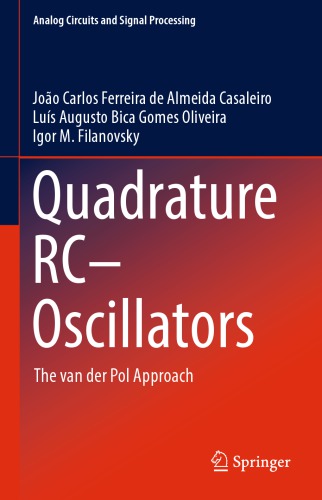 Quadrature Rcoscillators The Van Der Pol Approach Joo Carlos Ferreira De Almeida Casaleiro
