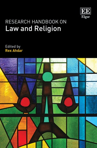 Research Handbook On Law And Religion Rex J Ahdar Ed