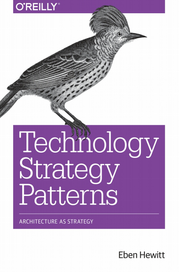 Technology Strategy Patterns Architecture As Strategy 1st Edition Eben Hewitt