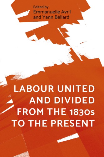 Labour United And Divided From The 1830s To The Present Hardcover Yann Bliard Emmanuelle Avril