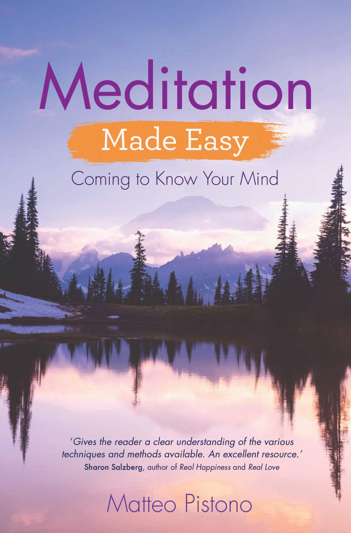 Meditation Made Easy Coming To Know Your Mind Matteo Pistono
