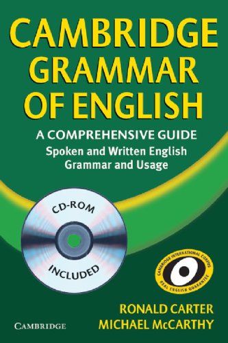 Cambridge Grammar Of English A Comprehensive Guide 1st Ronald Carter