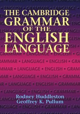 The Cambridge Grammar Of The English Language Hardcover Rodney Huddleston Geoffrey K Pullum