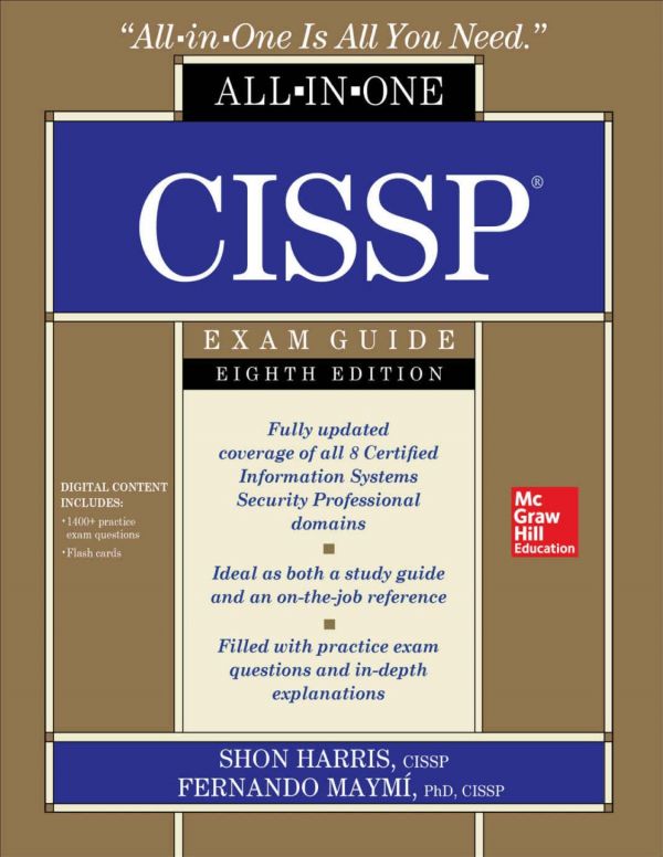 Cissp Allinone Exam Guide Eighth Edition 8th Edition Shon Harris