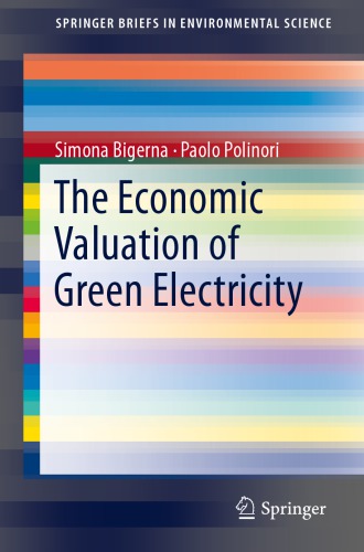 The Economic Valuation Of Green Electricity Simona Bigerna Paolo Polinori